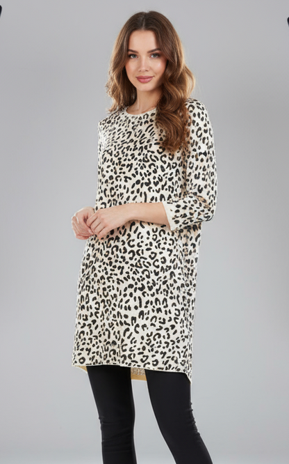Leopard Tunic – Effortless Everyday Elegance