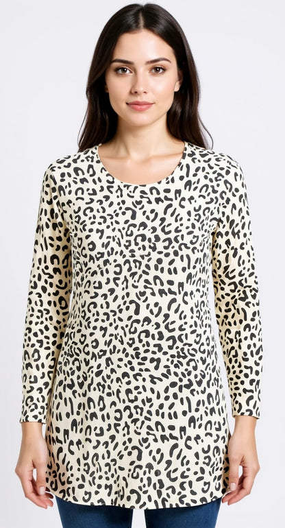 Leopard Tunic – Effortless Everyday Elegance